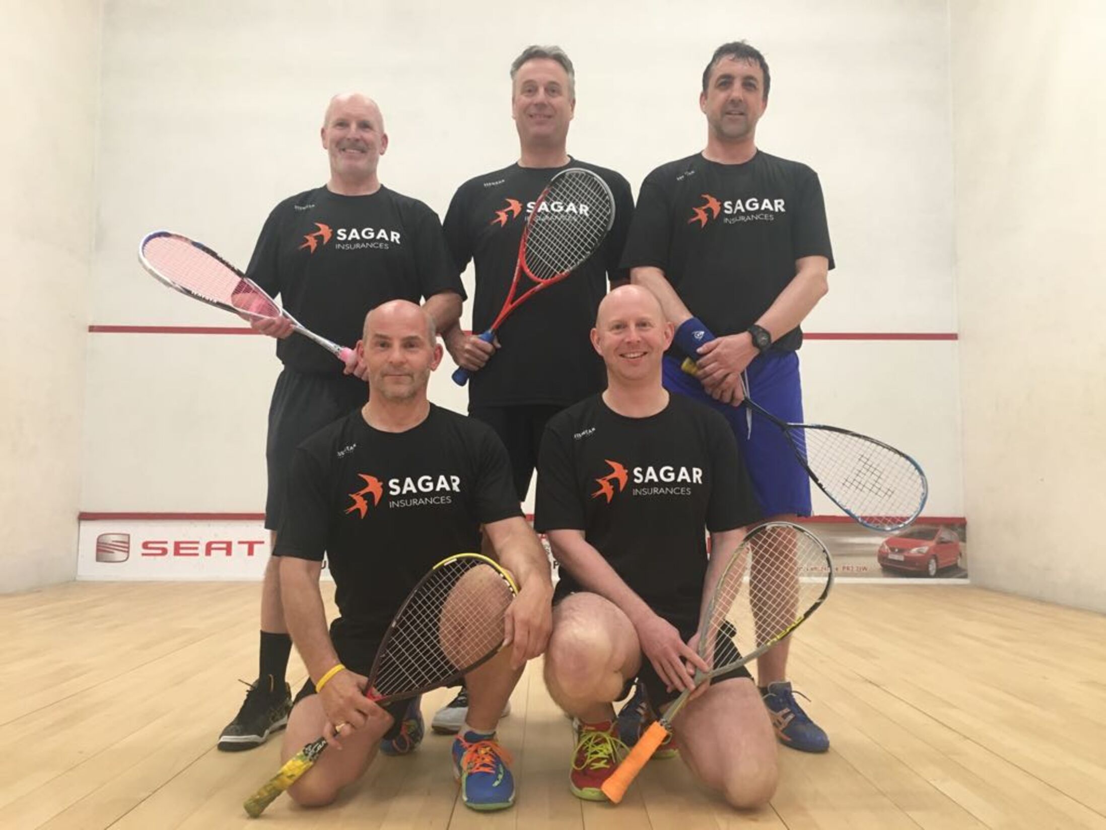 Squash Team in Sagar Clothing