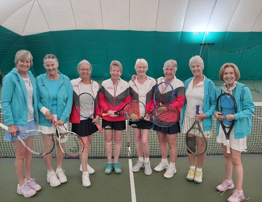 Lancashire and Hertfordshire Ladies 70s Teams