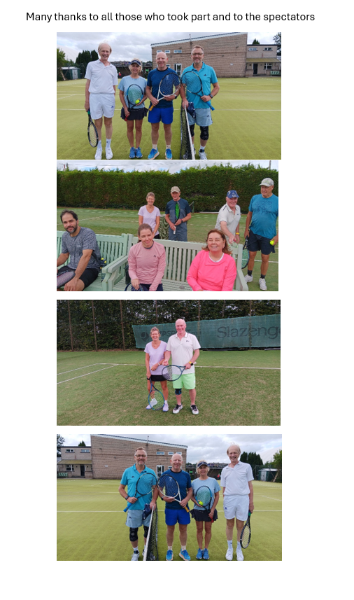 End of Season Tennis Tournament 2025 2