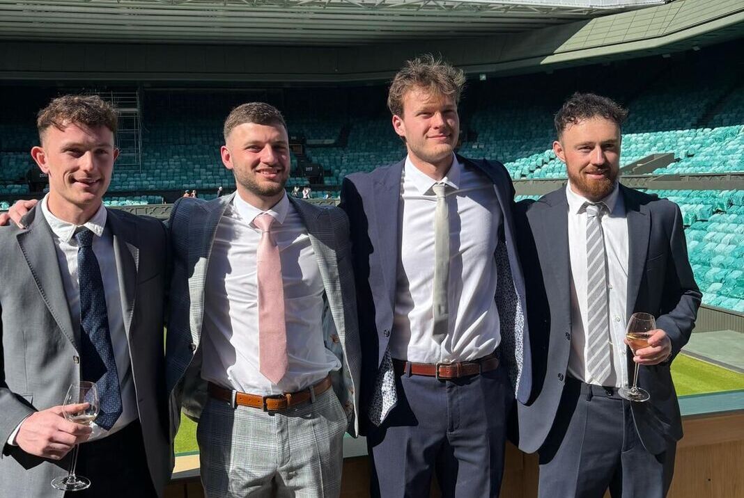 BNSC "Boys" Hit the Heights at Wimbledon